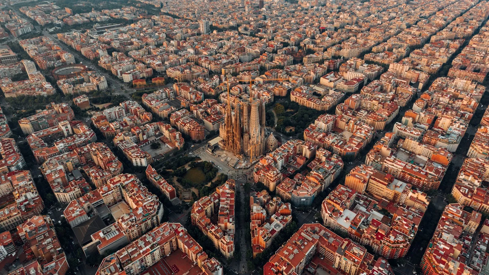 Aerial view of city buildings during daytime