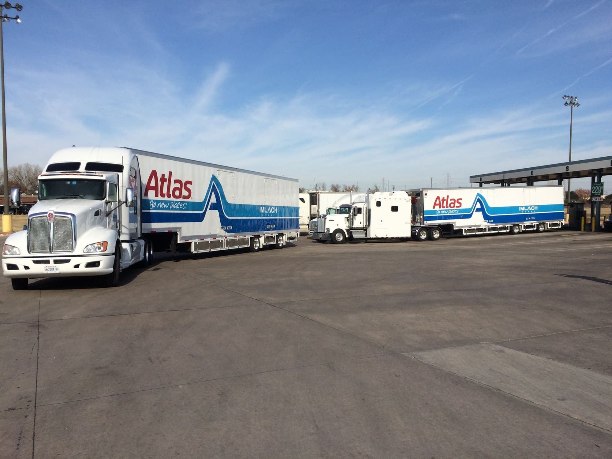Alexander's Moving Services Trucks