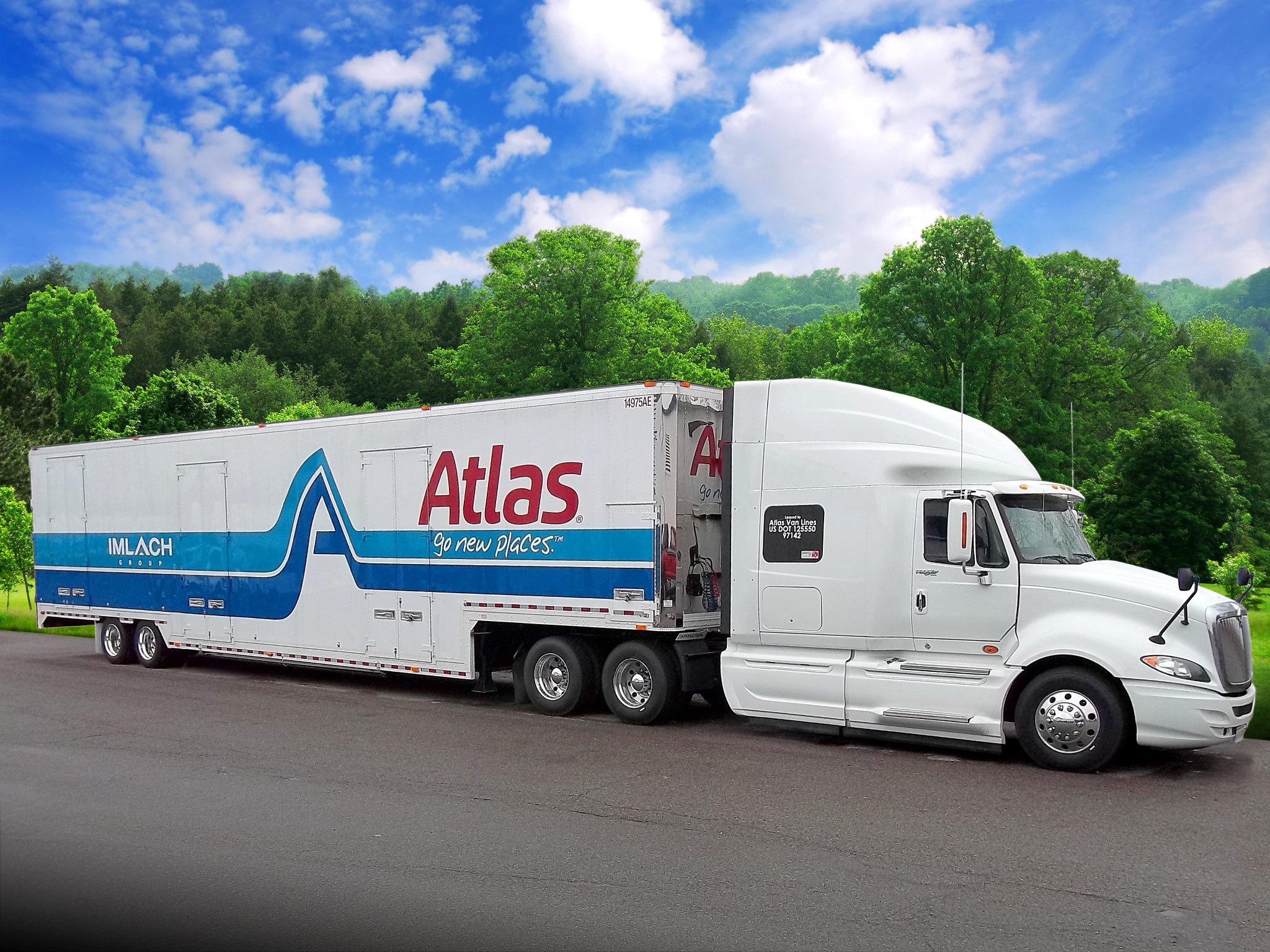 Alexander's Moving Services Truck